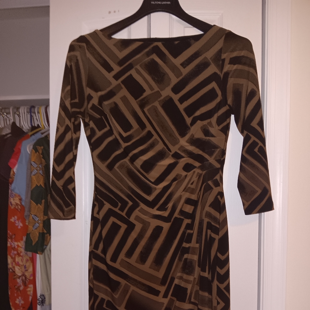 Ralph Lauren Geometric Dress